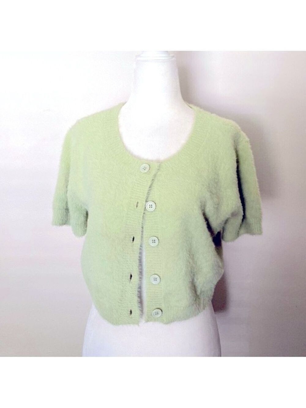 L.A. Hearts crop short sleeve cardigan